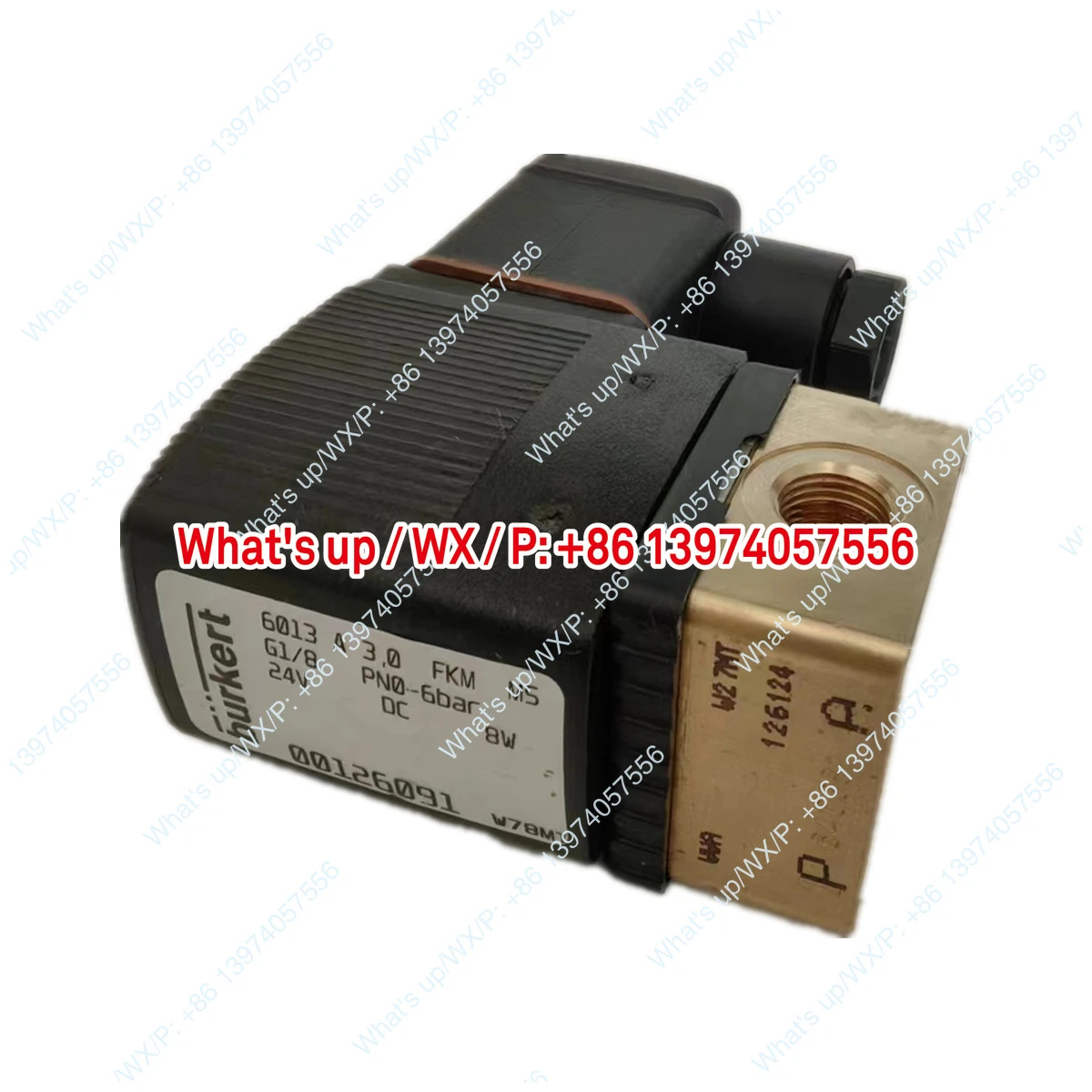 솔레노이드 밸브 burkert6013 A3.0 FKM MS G1/8 00126091