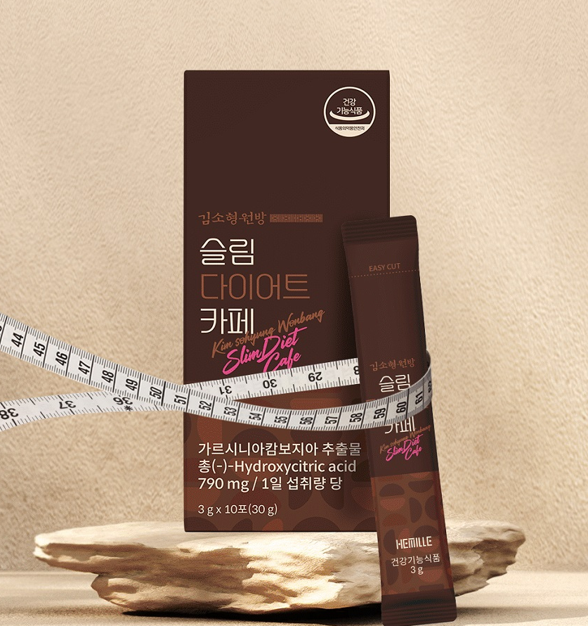 김소형원방 슬림 다이어트 카페 3g x 10포 4박스 - 상품 이미지
