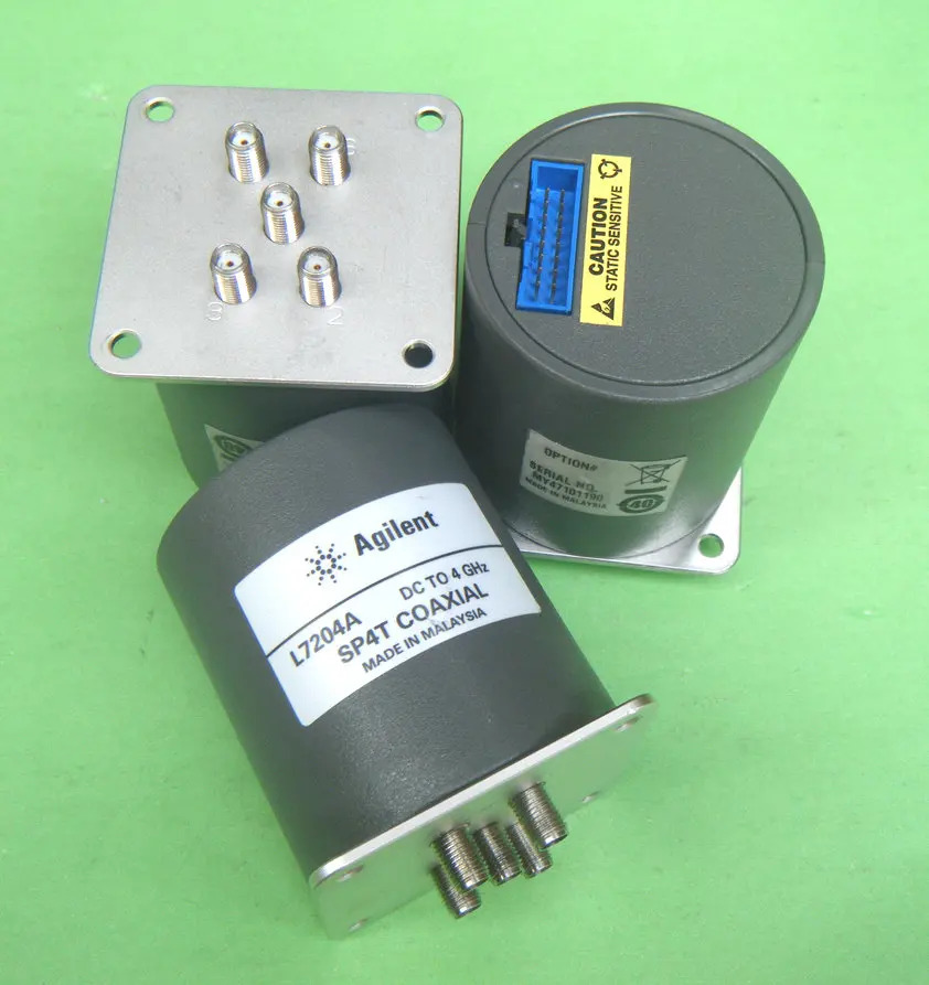 AGIIENT L7204A L7204B DC-4GHz 20GHZ SP4T 24V RF SMA 마이크로파 동축 스위치