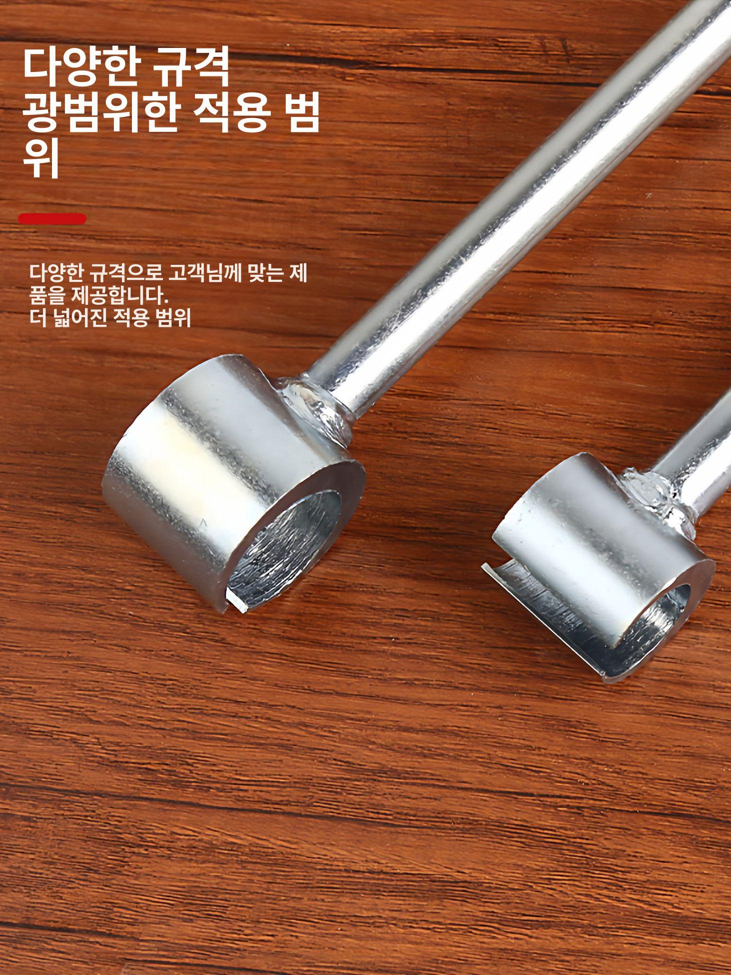 프리미엄 방문 힌지 맞추기 렌치 경첩 조절기 도난방지문 대형+소형 - 상세 이미지 3
