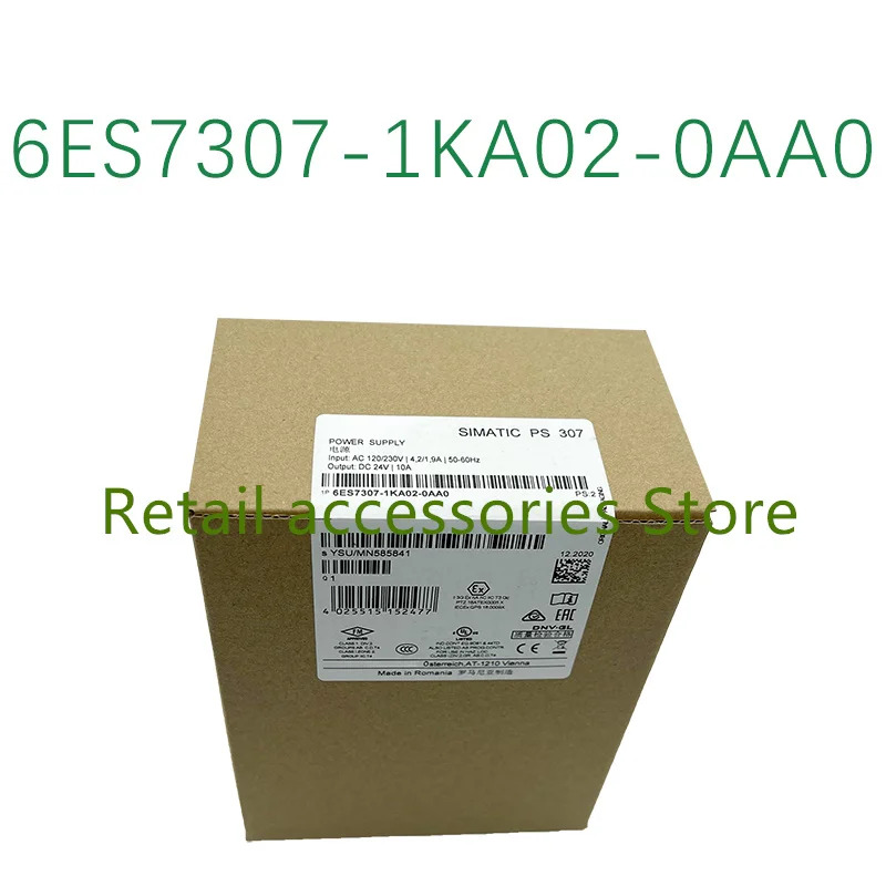 신품 6ES7 307-1KA02-0AA0 6ES7307-1KA02-0AA0 오리지널 산업용