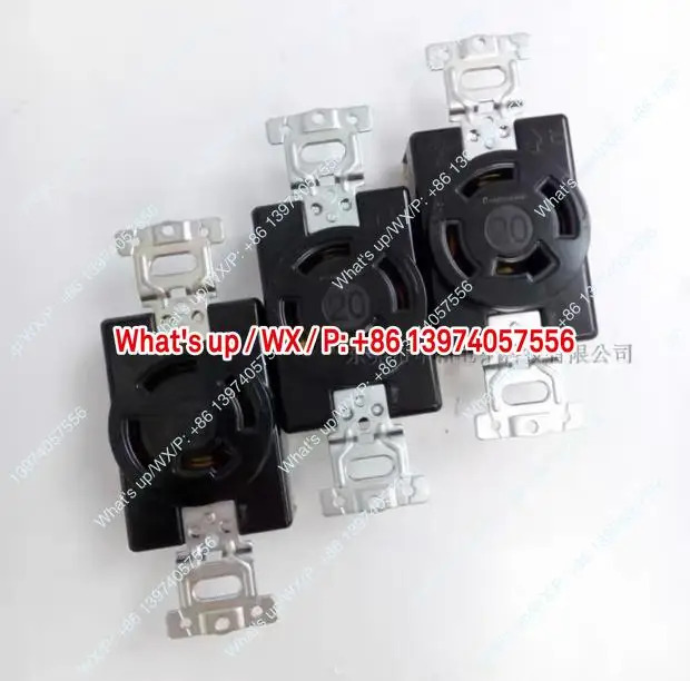 소켓 WF2420BK/WF6420 미국 표준 숨겨진 산업소켓 20A 4극