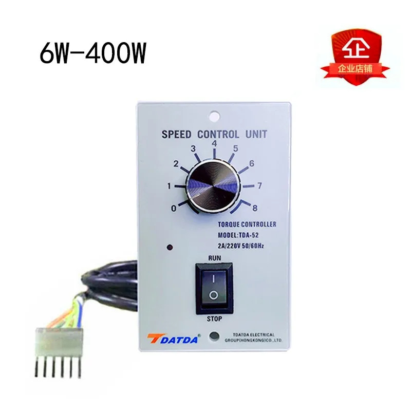 Taili 370W 기어 감속 모터 속도 제어 AC 220V 기어박스 6GU3K300K까지 역회전 가능