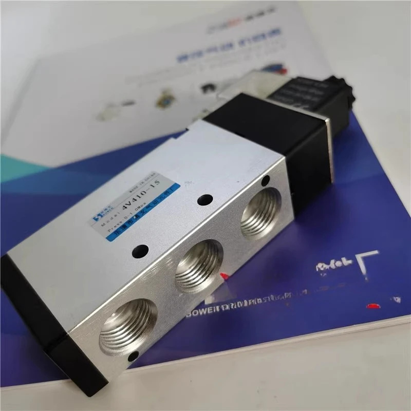 전자기 밸브 4V410-15 AC220V DC24 4v41015A/B PT 단반전