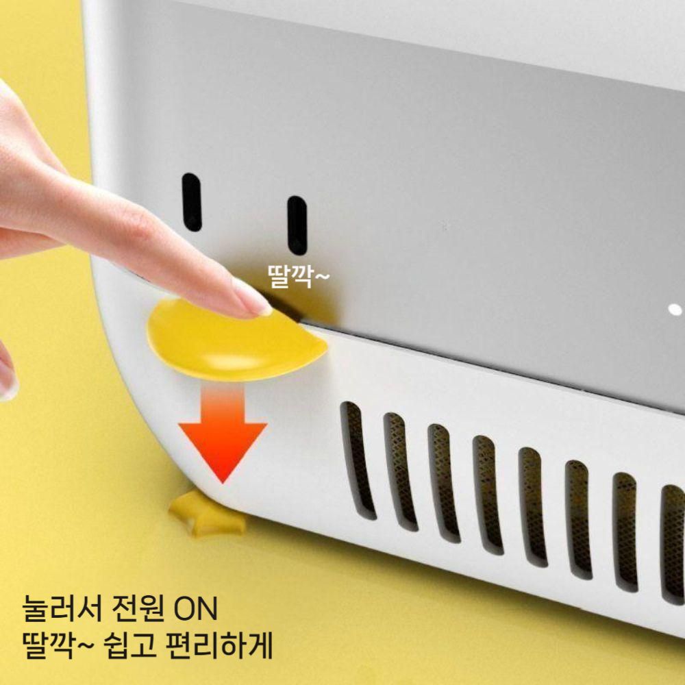 맥미니 M4 프로 거치대 부팅 오리 전원 레버 베이스 높이 조절 냉각 스탠드 - 상세 이미지 2