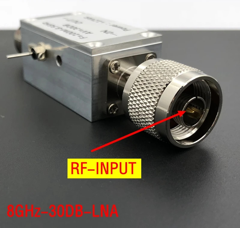 LNA 100MHz  8.5GHz 저잡음 증폭기 RF CNC 쉘 고선형성