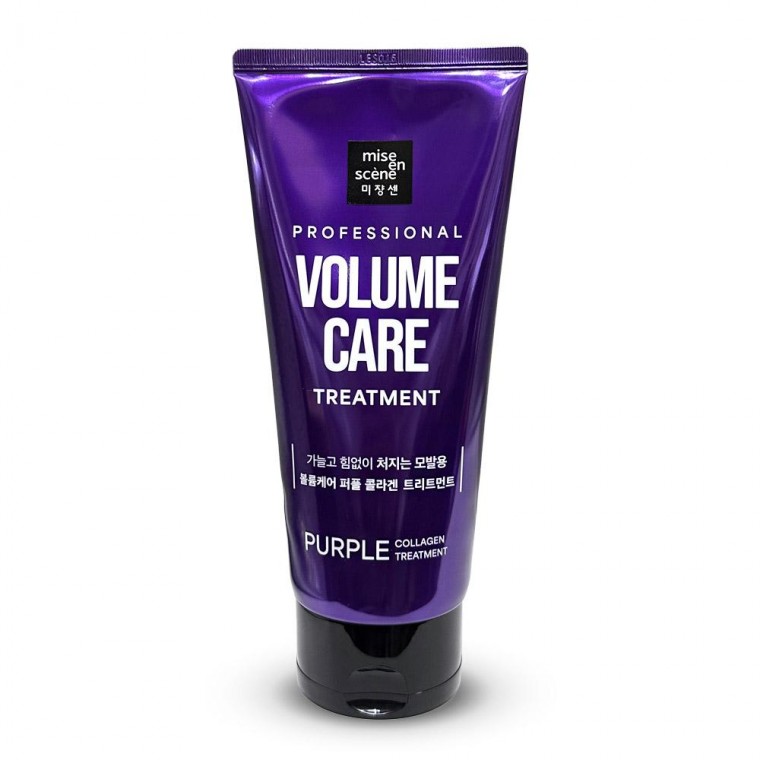 미쟝센 볼륨 케어 퍼플 콜라겐 처지는 모발 트리트먼트 330ml - 상품 이미지