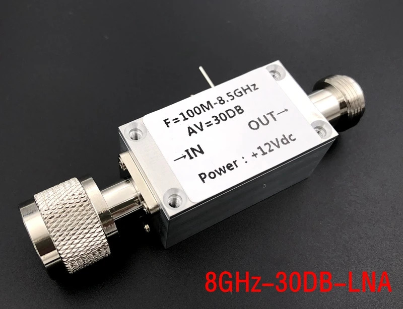 LNA 100MHz  8.5GHz 저잡음 증폭기 RF CNC 쉘 고선형성