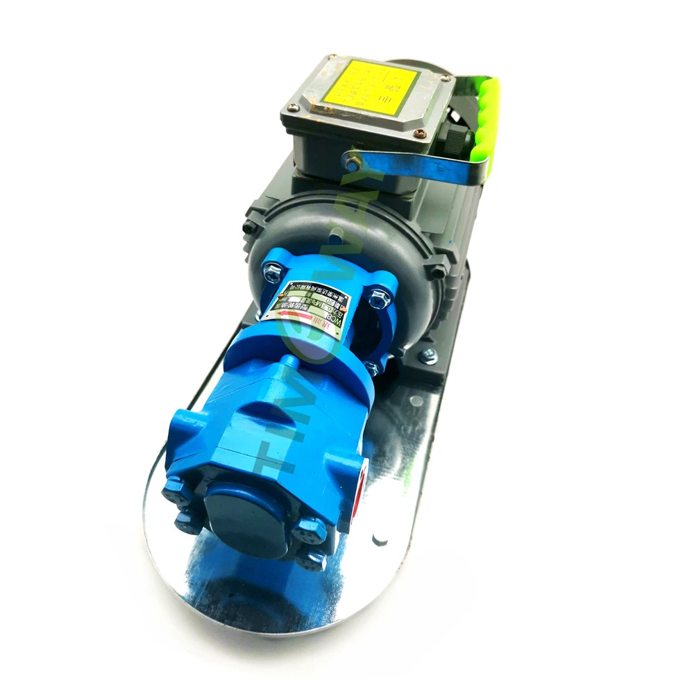 전원 220V/380V WCB Protable 기어 오일 펌프 모터 WCB-75 주철 전송 WVO WMO 용