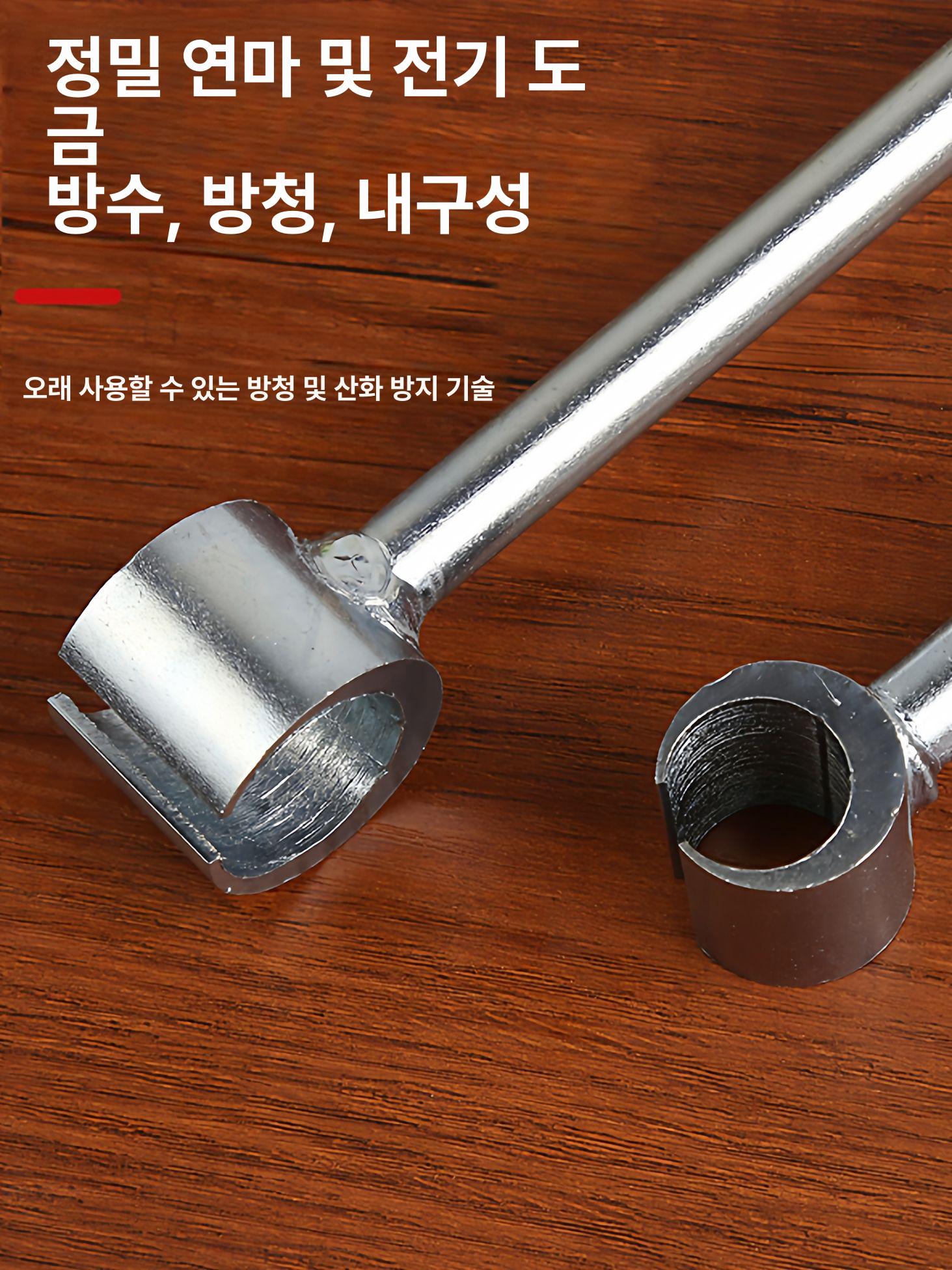 프리미엄 방문 힌지 맞추기 렌치 경첩 조절기 도난방지문 대형+소형 - 상세 이미지 4
