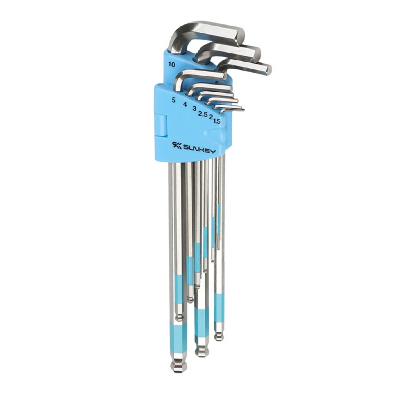 썬키 엑스트라롱볼렌치 세트 1.5~10mm 스텐 재질 SBW-9LST - 상품 이미지