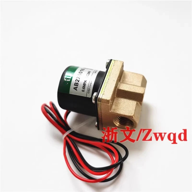 전자기 밸브 C-KD AB2X0018 DC24V AC220 2 구리 본체 물 분배 오일