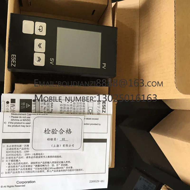 E5EC-RX2ASM-800 E5EC-QX4A5M-009 E5EC-PR2ASM-800 E5EC-RR2ASM-808 E5EC-QR2ASM-820 오리지널 온도 조절기