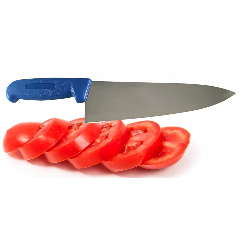 Cozzini Cutlery Imports 20.3cm(8인치) 셰프 나이프 쿡스 상업용 및 주방 팩 (블루) 날카로운 - 커틀러리 다양한 면도날처럼 색상 - 상세 이미지 3