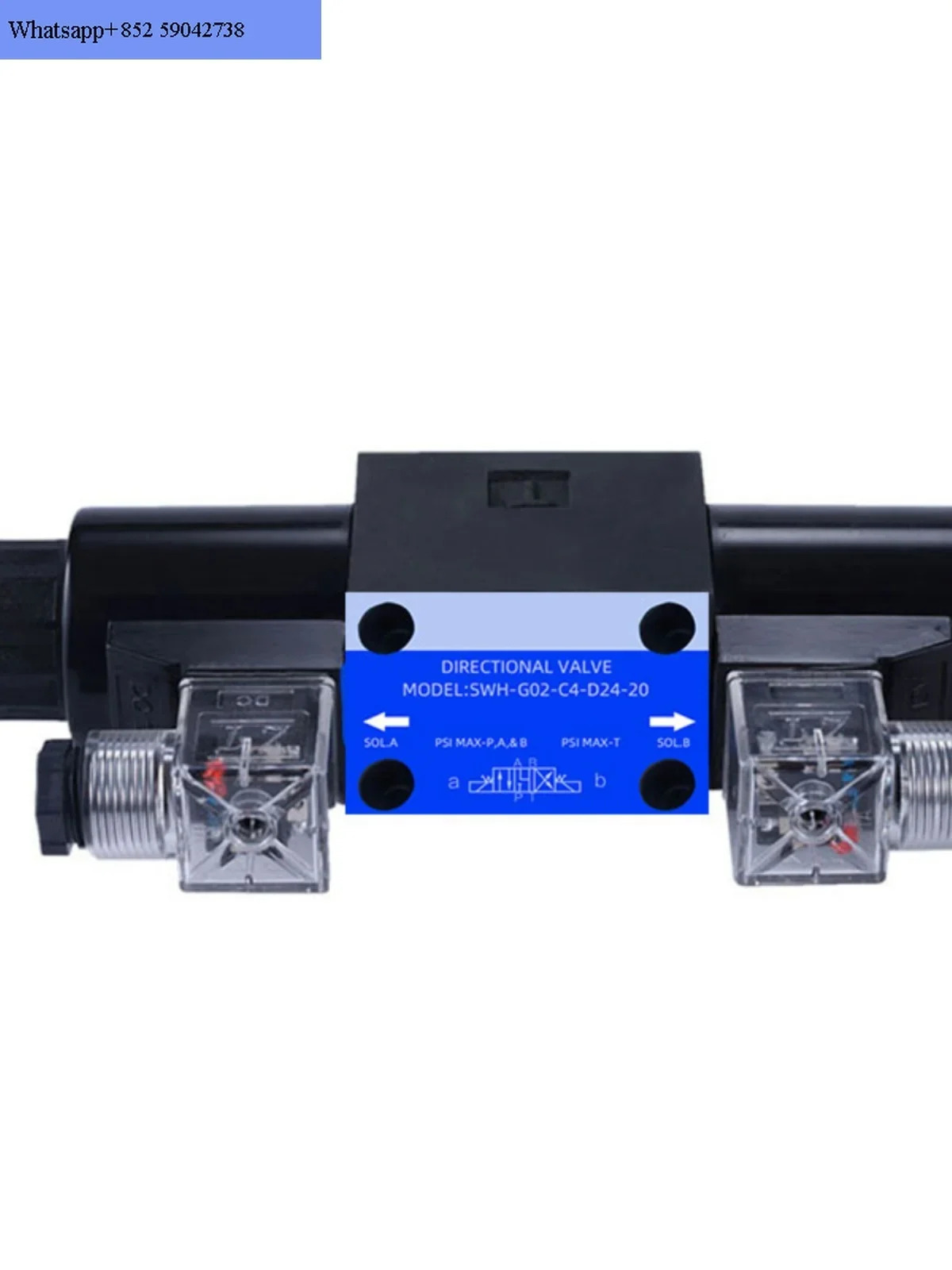 SWH-G02/03-C2/B2/C3/C4/C5/C6/D2-D24/A220-10/20유압 전자기 방향 밸브