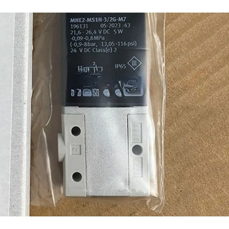FESTO 솔레노이드 밸브 MHE2-MS1H-3/2G-M7 196131부품 새
