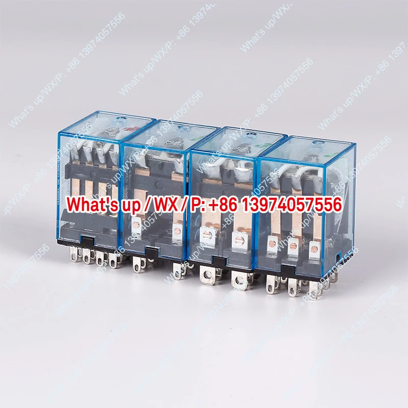 10pcs MY4NJ 중릴레이 MY2NJLY2NJ DC 24V12V AC 220v14핀 8 핀 HH52PHH54P