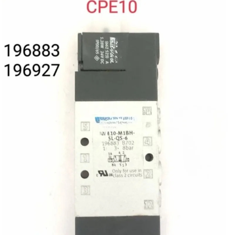 FESTO 솔레노이드 밸브 CPE14-M1BH-5/3E-QS-6 196899부품