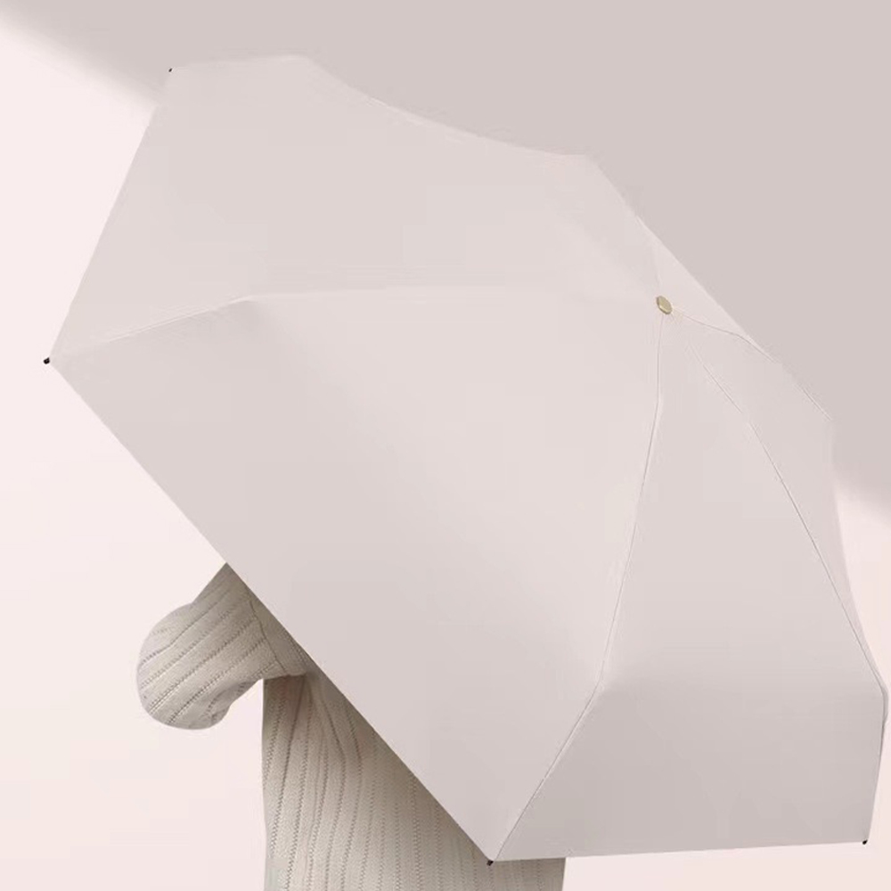 초경량 암막 우양산 미니 양산 자외선차단 휴대용 접이식 우산 퍼플(케이스 O) 이미지 7