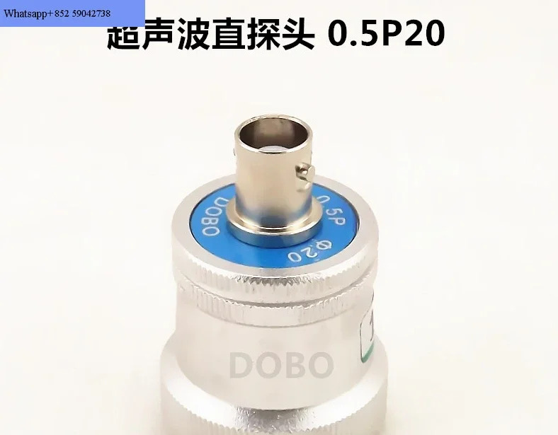 초음파 결함 탐지기 직선 프로브 0.5P20 0.5MHZ  30 500KHZ 저주파 감지 종파 변환기