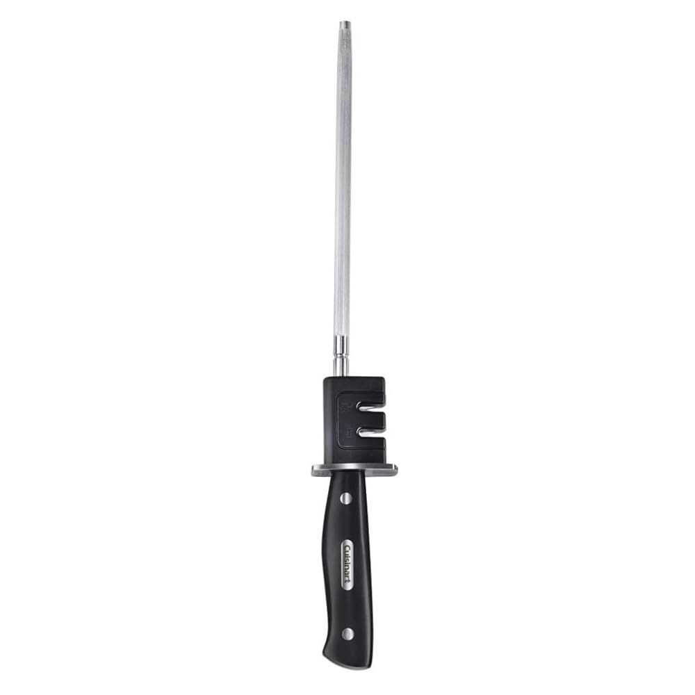 Cuisinart C77TR-9SHP 트리플 리벳 컬렉션 스틸 22.9cm(9인치), 나이프 블랙 샤프너, 8 Bread Knife - 상품 이미지