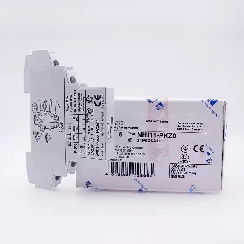 Muller NHI11-PKZ0 XTPAXSA11 모터 회로차단기 PKZMC PKZM0/4 보조 접점