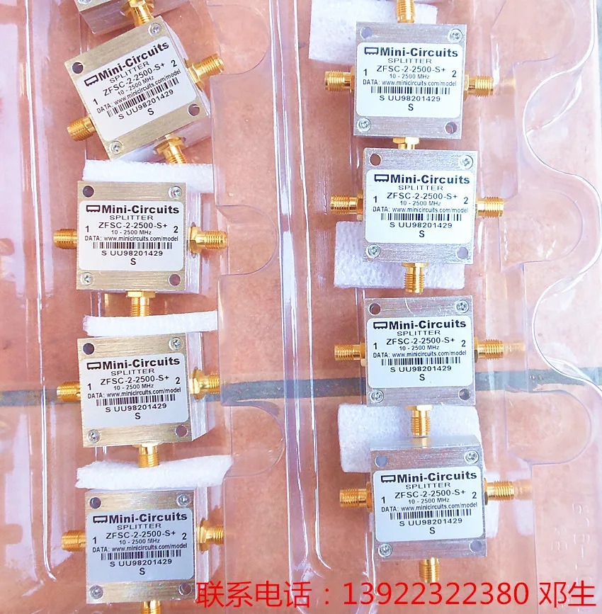 ZFSC-2-2500-S 2 전력 분배기 10-2500MHZ