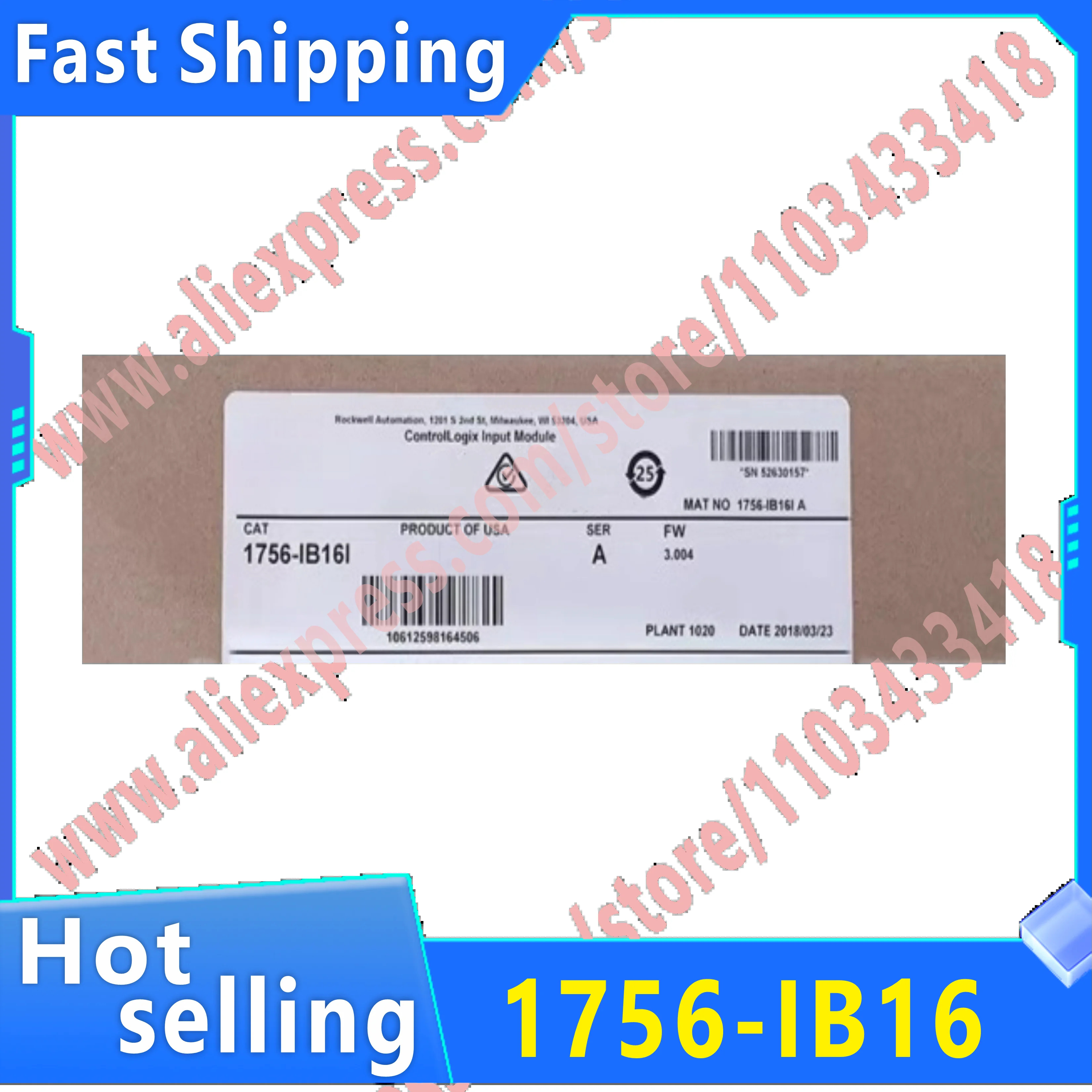 원본 1756-IB16 1756-ENBT 1756-OB16D PLC 모듈
