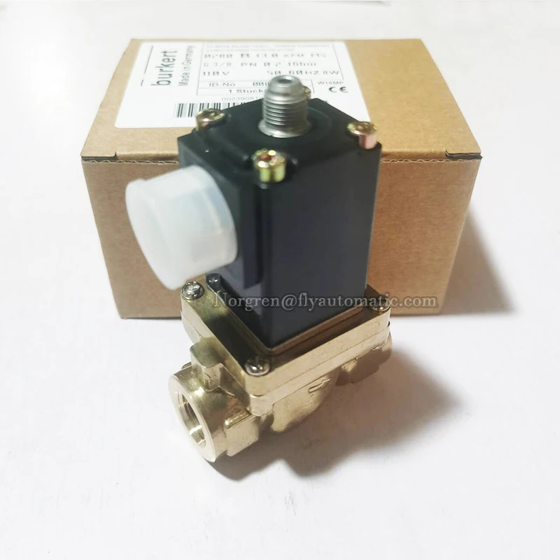 00169390 솔레노이드 밸브 Burkert 0280 130 FKM MS G3/8 110V