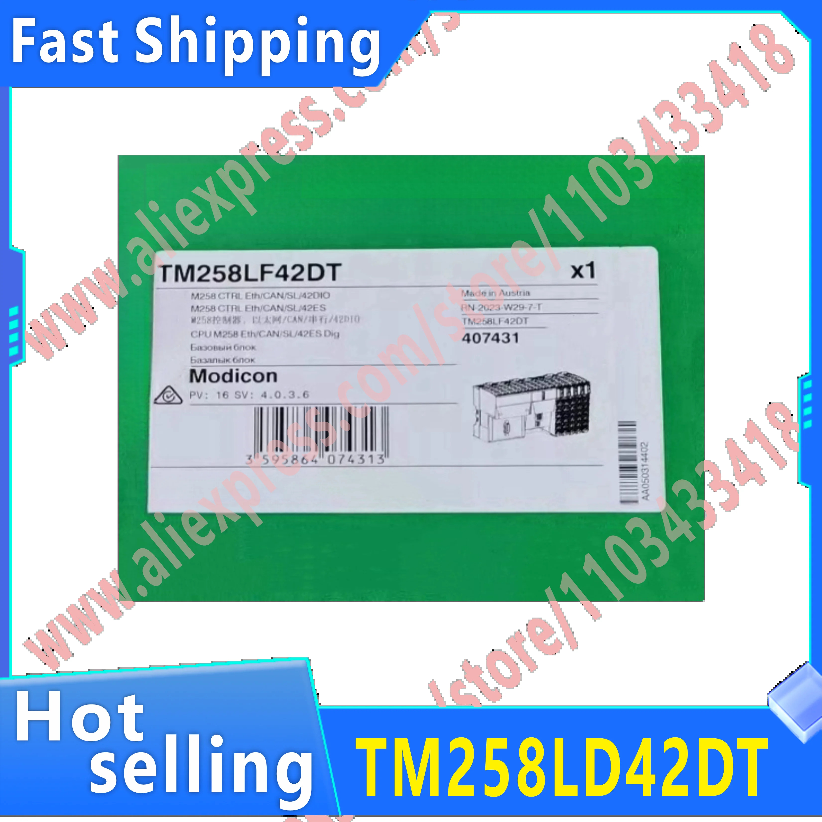 원본 TM258LD42DT PLC 모듈