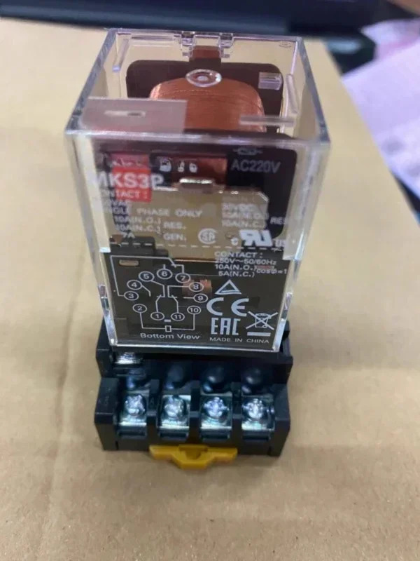 릴레이 MKS2P MKS3P 220V DC24V 110V MK2P-MK3P-I