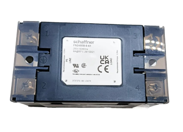 FN2450B-6-61 샤프너 RFI 필터 FN2450 시리즈 6A