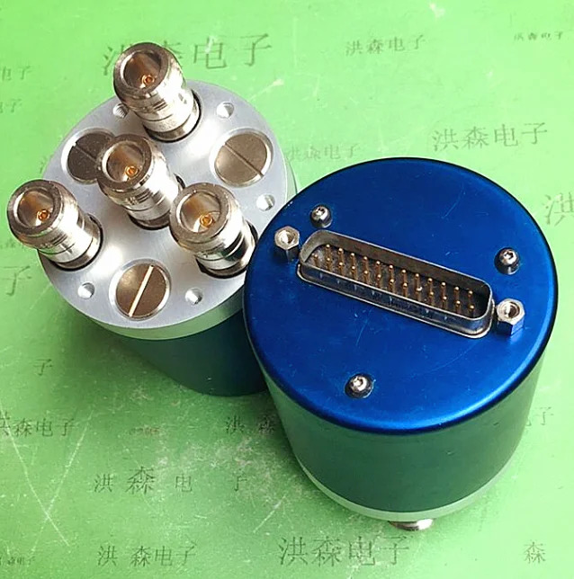RADIALL R573102405 R57312260512V 0-12.4GHz SP4T SP6T N rf 동축 전원 스위치 R573102305 0-3GHz 12V SP3T