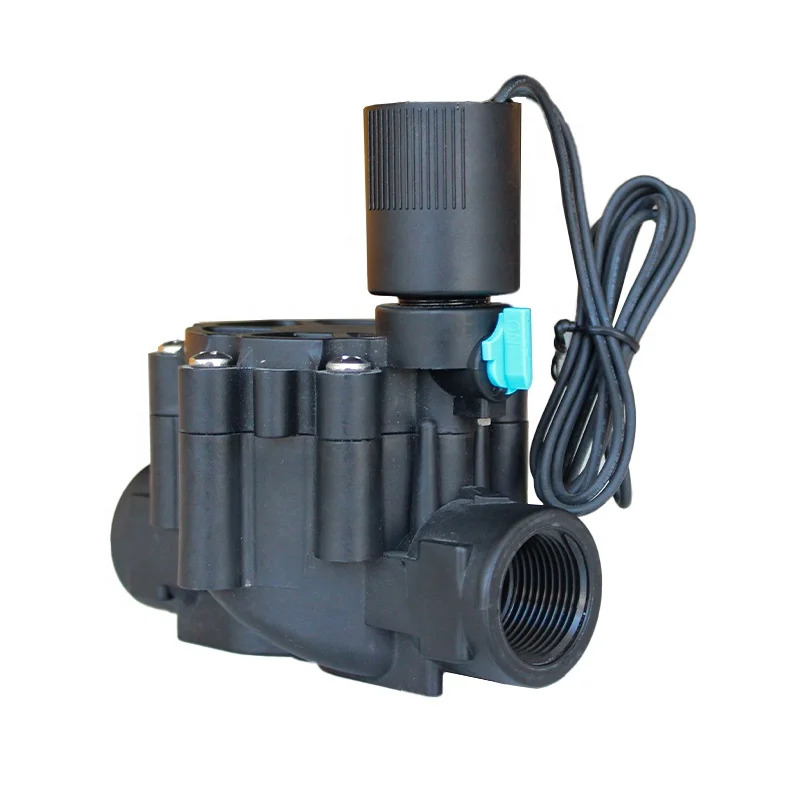 12V 24V 110V 220V 230V DC AC 3/4 1 1.5 2인치 2/2방향 상시 닫힘 플라스틱 PVC 관개수전