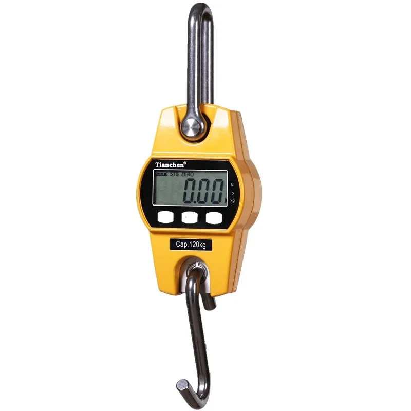 스케일 200 고정밀 후크 계량 산업휴대장력 측정기 60kg300kg