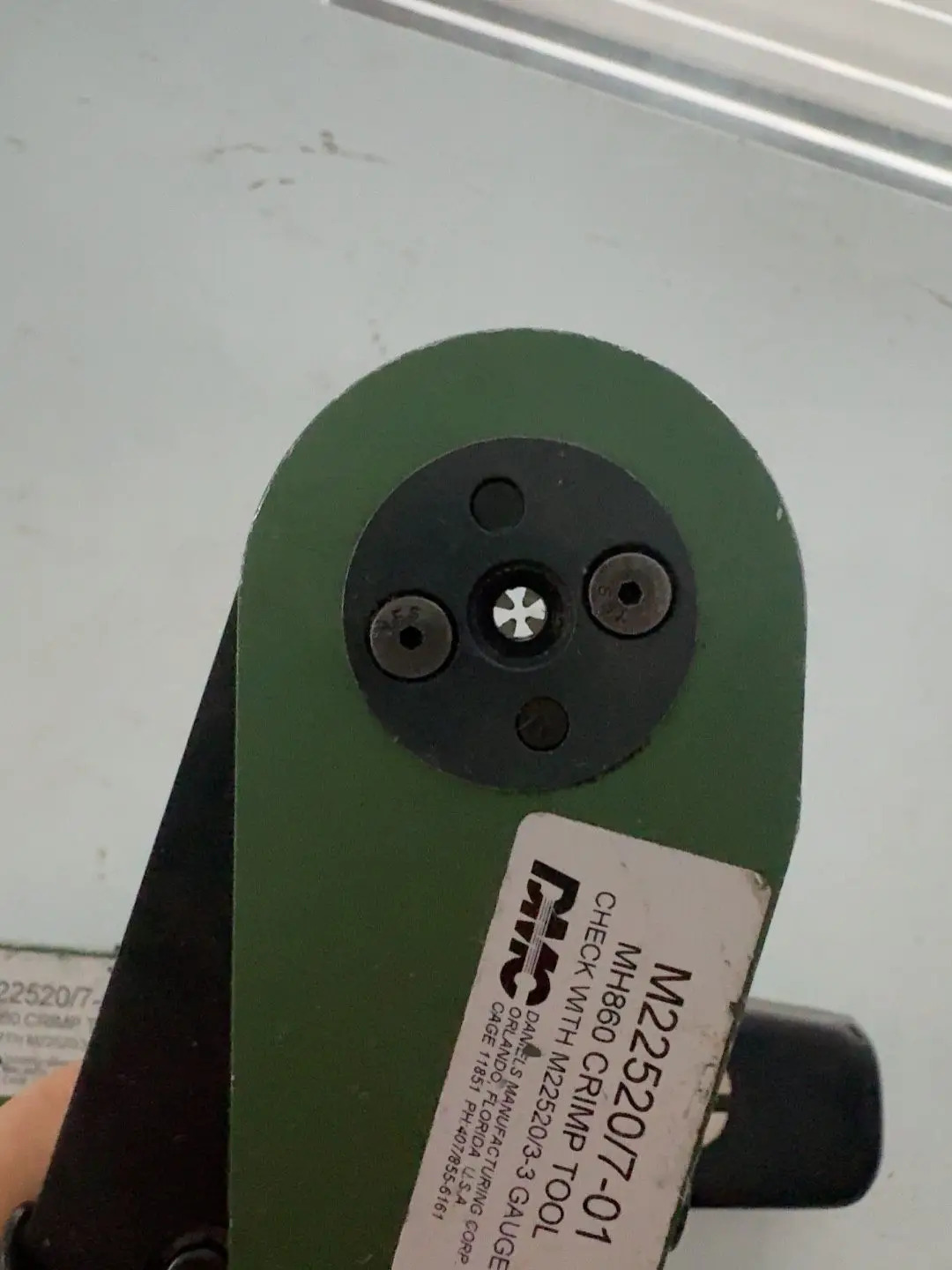 M22520/7-01 MH860 와이어 크림핑 플라이어 크림프 도구