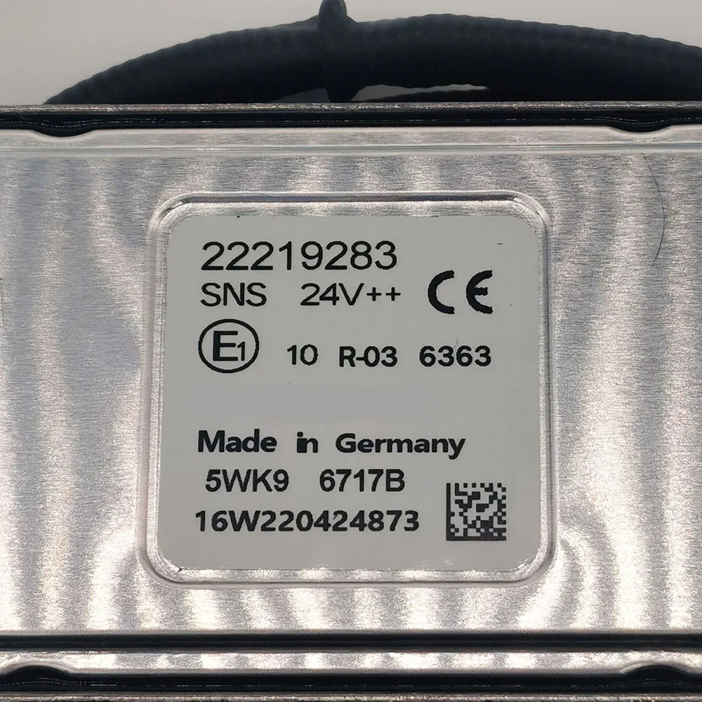 21984358 질소 Nox 산소 센서 볼보호환 FH FM FL VM 500 트럭24V 22219283 5WK96717B 5WK96717A