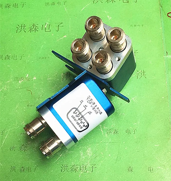 RADIALL N RF 마이크로파 동축 스위치 R577132005 12V 12.4GHz