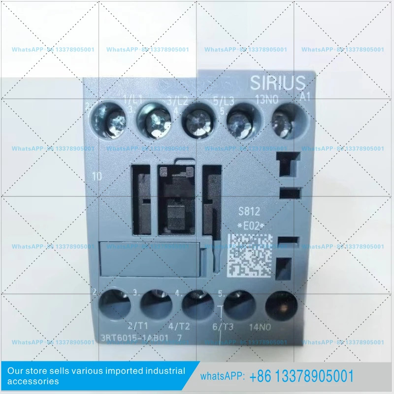 오리지널 접촉기 3RT6015 6016 6017 6018-1AB01 -1AB02 AC