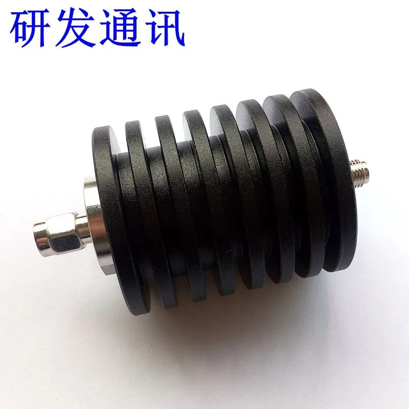 25W SMA 커넥터 고정 동축 감쇠기 1-50db DC -4GHz 50 옴