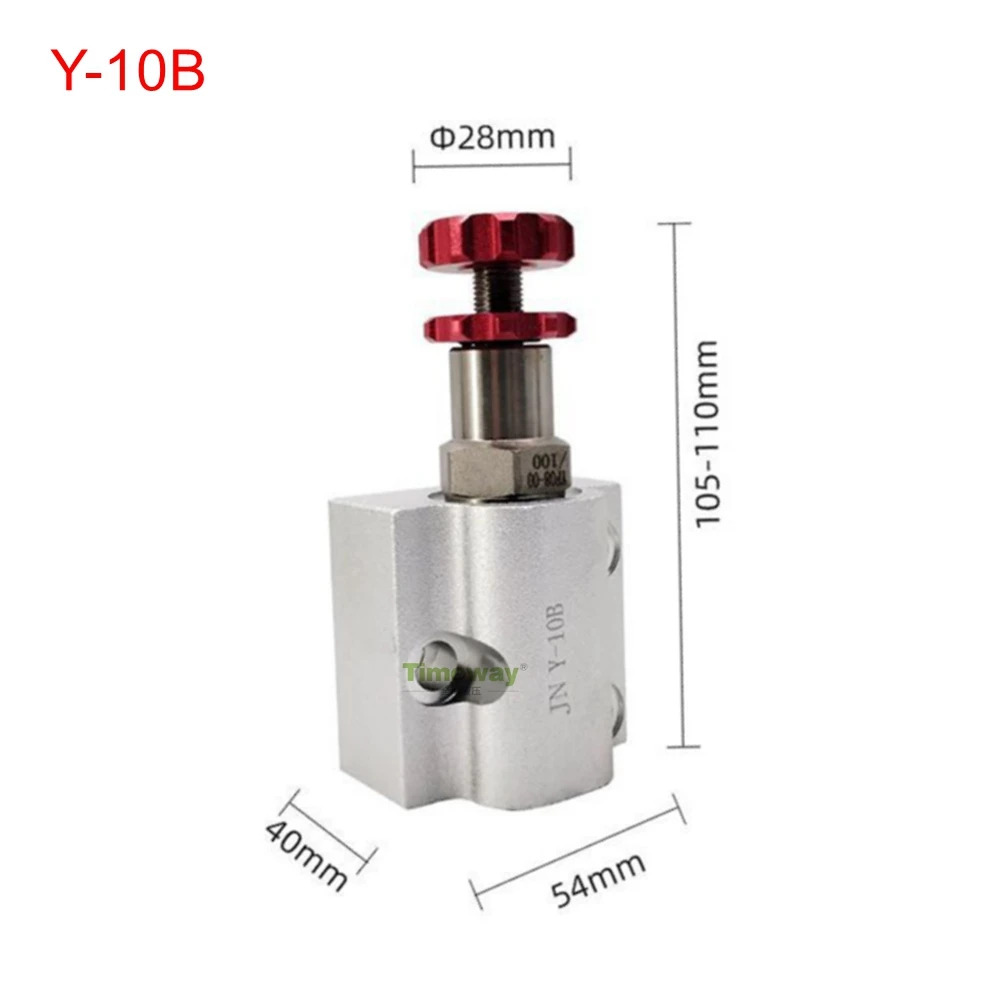 타임웨이 유압 밸브 작동식 릴리프 인라타입 Y-10 Y-25 플레이트 타입 Y-10B Y-25B