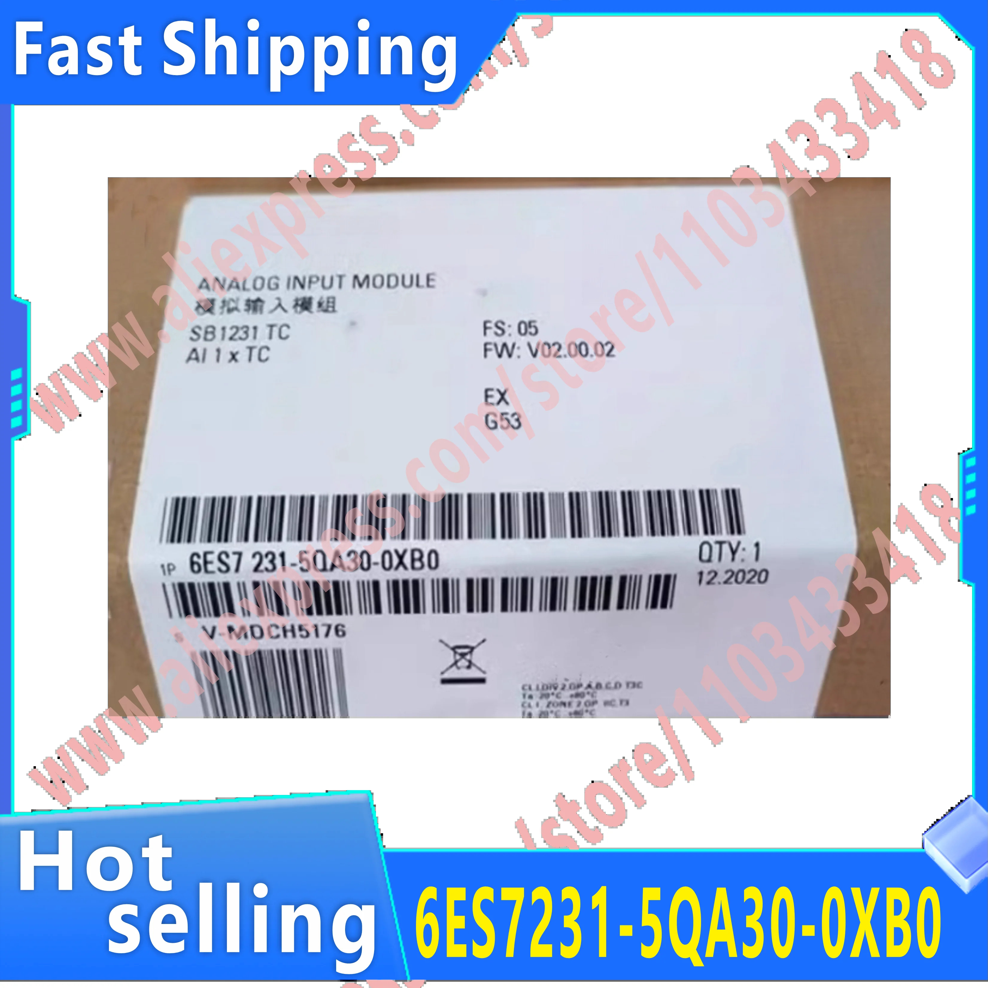 원본 6ES7231-5PA30-0XB0 6ES7231-5QA30-0XB0 확장 모듈