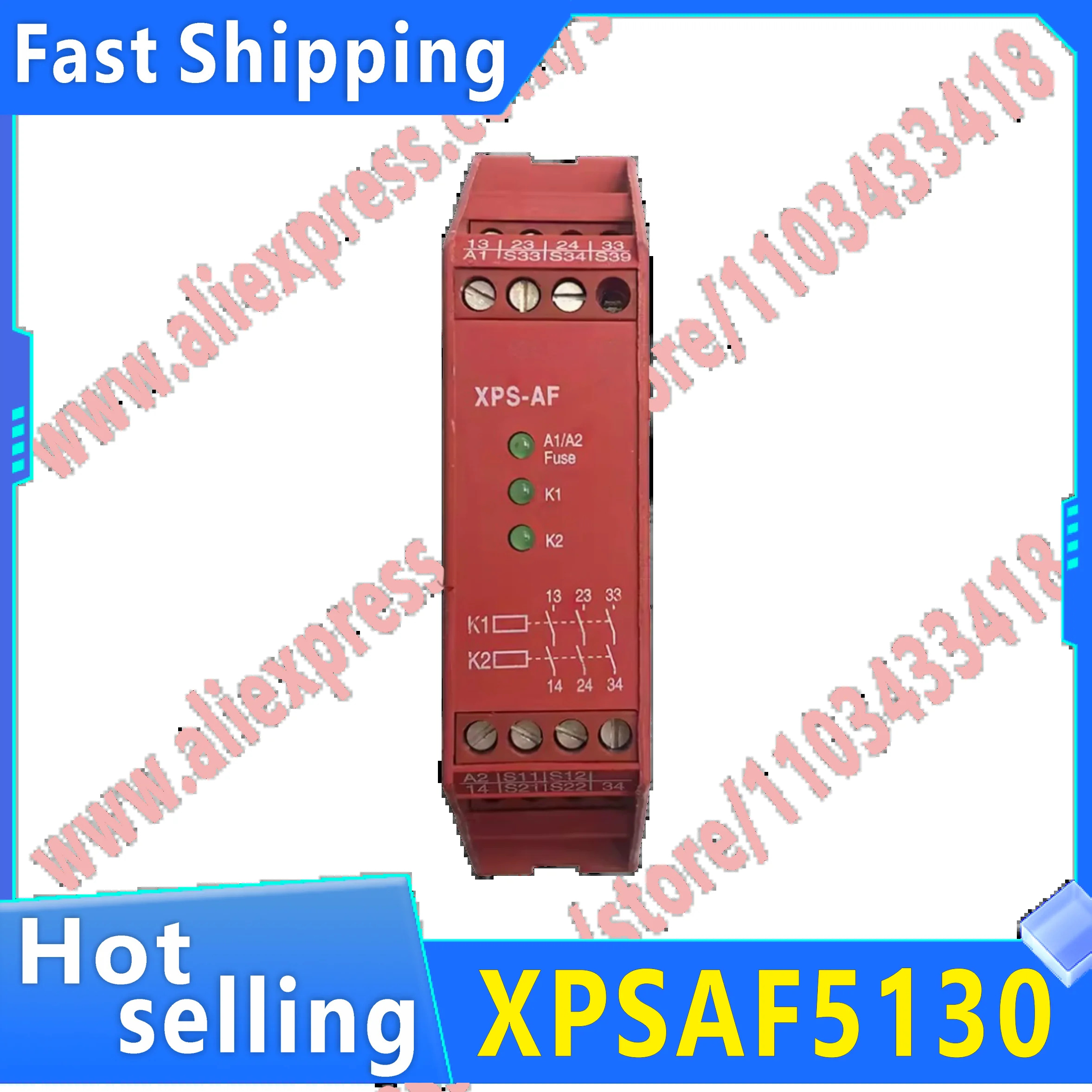 원본 XPSAF5130 EN/IEC 60947-5-1 XPS-AF 24VDC 안전 컨트롤러