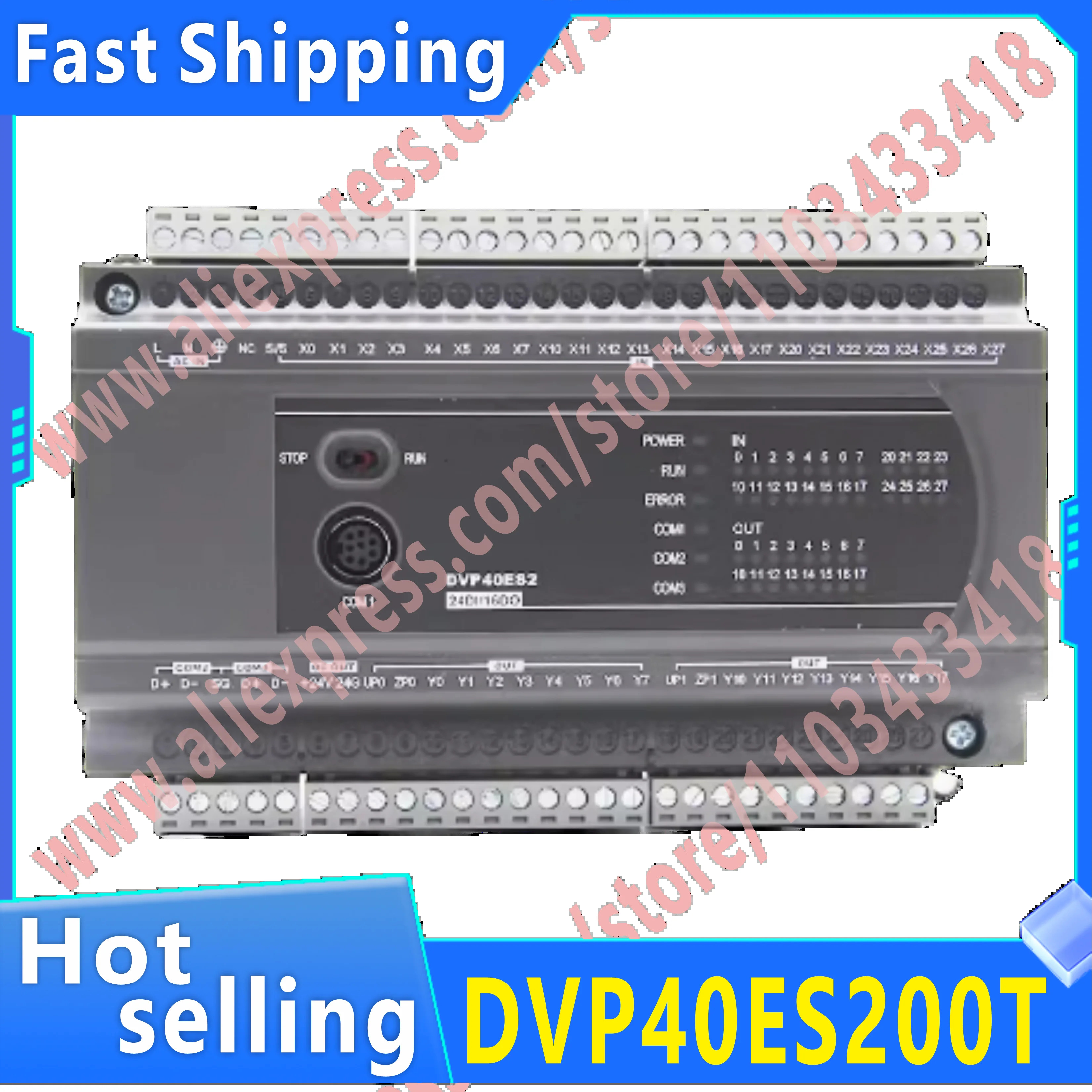원본 DVP40ES200T DVP40ES200R DVP60ES200T DVP60ES200RPLC 제어