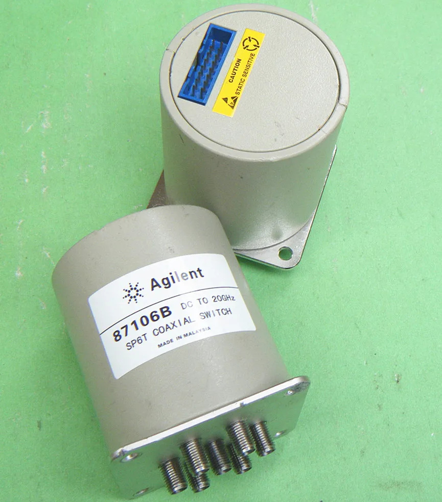 87106B 20 GHZ SP6T 24 v SMA rf 동축 마이크로파 스위치