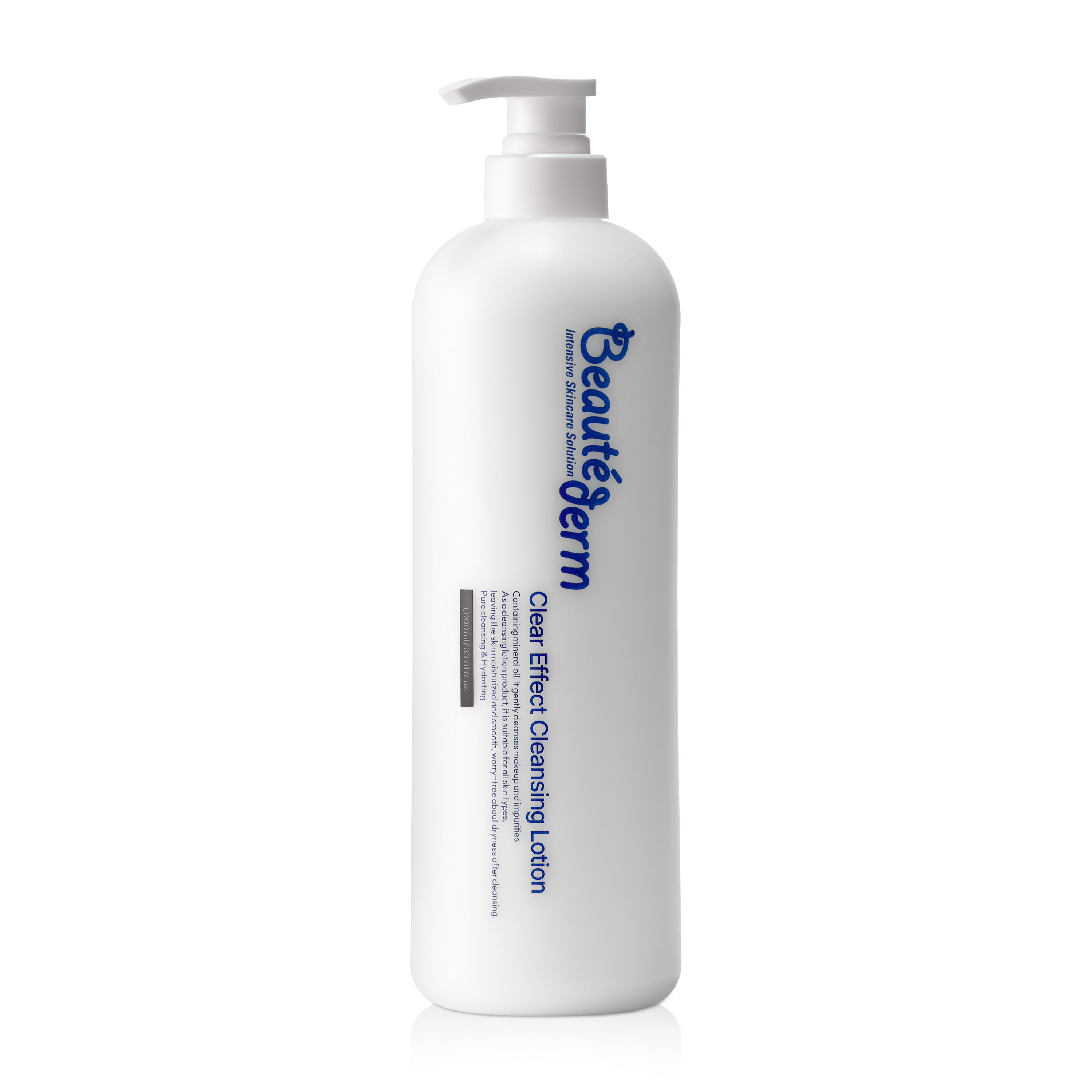 보떼덤 클리어 이펙트 클렌징 로션 1000ml 촉촉 부드러운 클렌저 - 상품 이미지