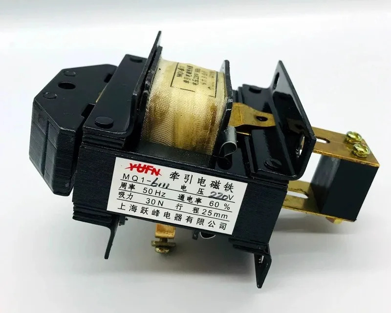 유에펑 MQ1-6111/3Z AC 견전자석 흡입력 30N 25MM MQ1-6101/1.5Z