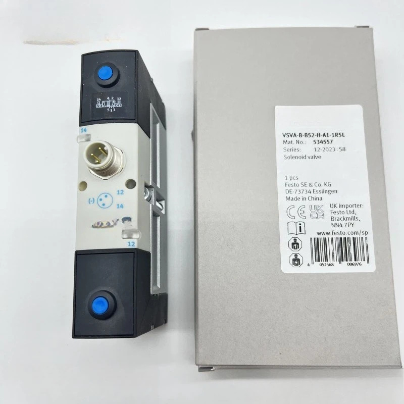 FESTO 페스토 솔레노이드 밸브 VSVA-B-B52-H-A1-1R5L 534557 부품
