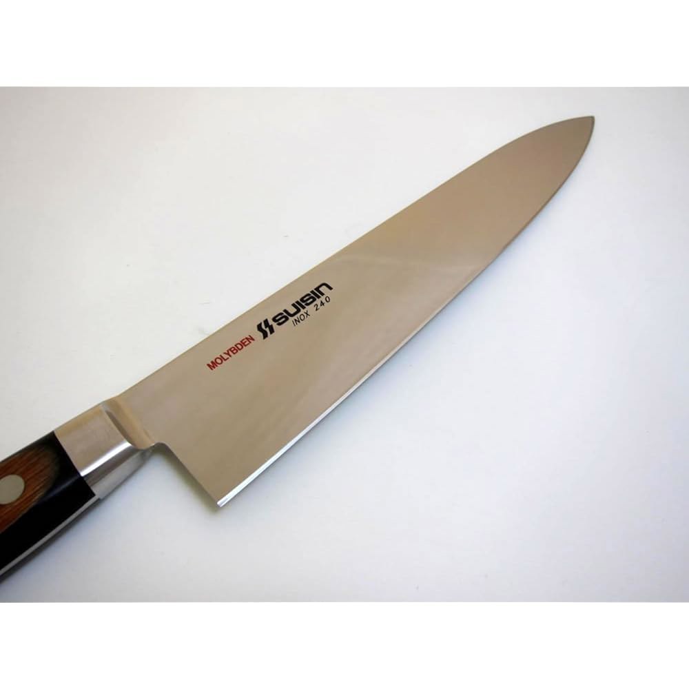 Houcho. com Suisin Inox 웨스턴 스타일 210mm(8.3인치) 정품 이녹스 제조, 사카이 시리즈, 스틸 규토 나이프 - 상세 이미지 2