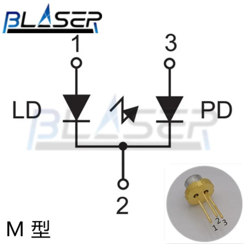 780nm 5mw 다이오드 M형 to18  5. 6mm 근적외선